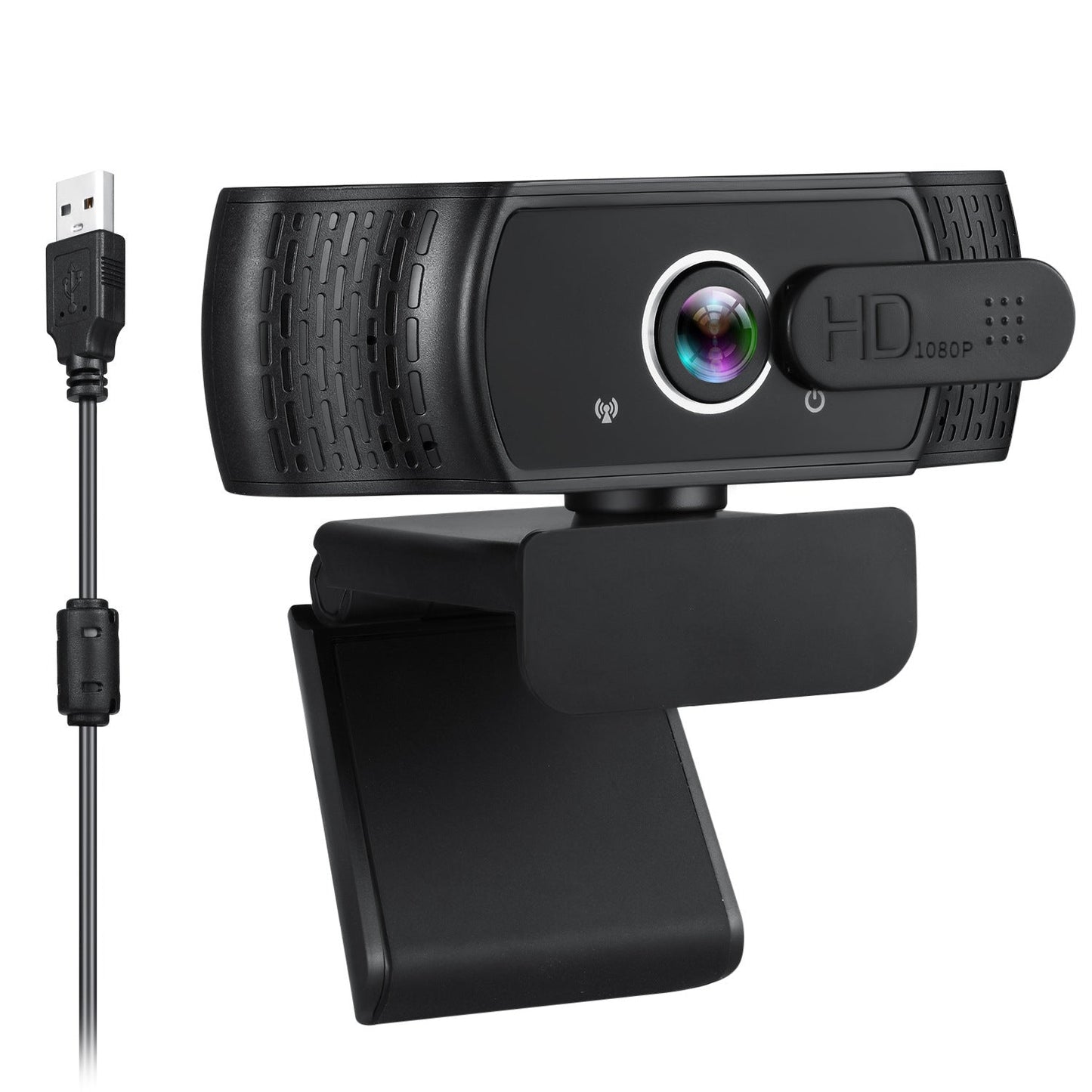 2 Million HD 1080P Live Video Online USB Computer Camera Free Drive With Microphone 0 - Tophatter Daily Deals