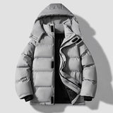 Waterproof Cozy Jacket - Hooded Puffer, Polyester, Commute Gray 3D Changing Face Moving Picture Frame - Tophatter Daily Deals