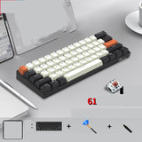 Bluetooth Mechanical Keyboard Mobile Phone Tablet 4 Style 0 - Tophatter Daily Deals