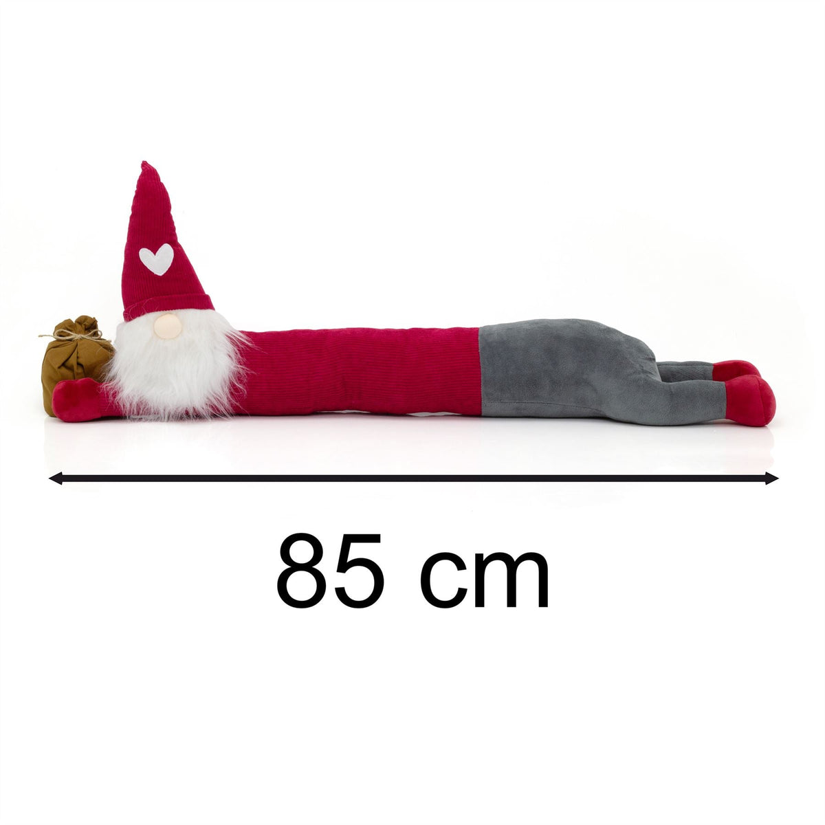 Christmas Gonk Draught Excluder | Nordic Gnome Door Cushion Active Excluder 85cm Draught Excluder - Tophatter Daily Deals