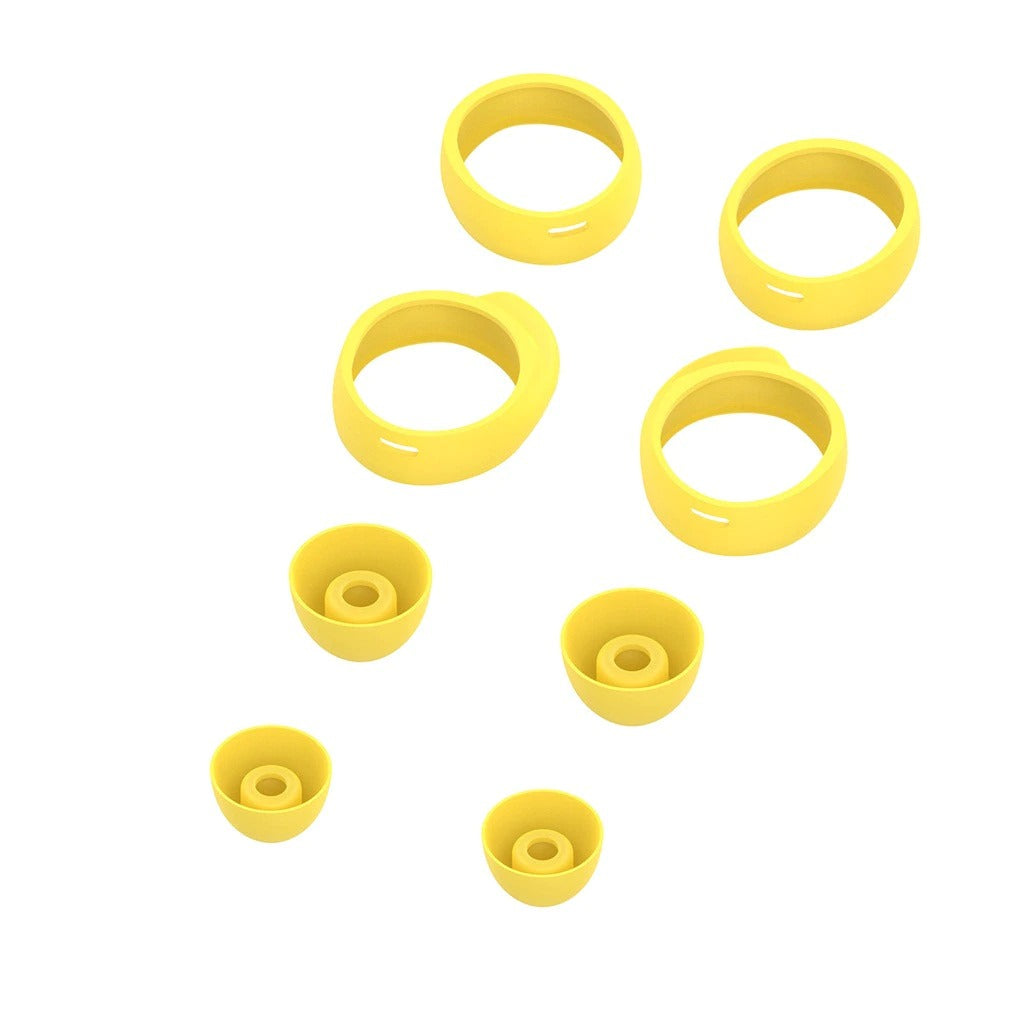 Buds2019 Wireless Bluetooth Headphones Earbuds Cover Accessories Yellow 0 - Tophatter Daily Deals
