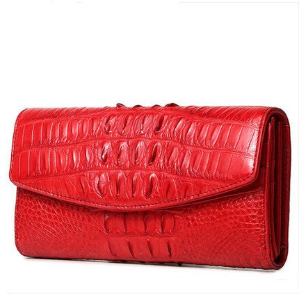 Back Bone Women Tri-fold Wallet Casual Clutch Red 0 - Tophatter Daily Deals