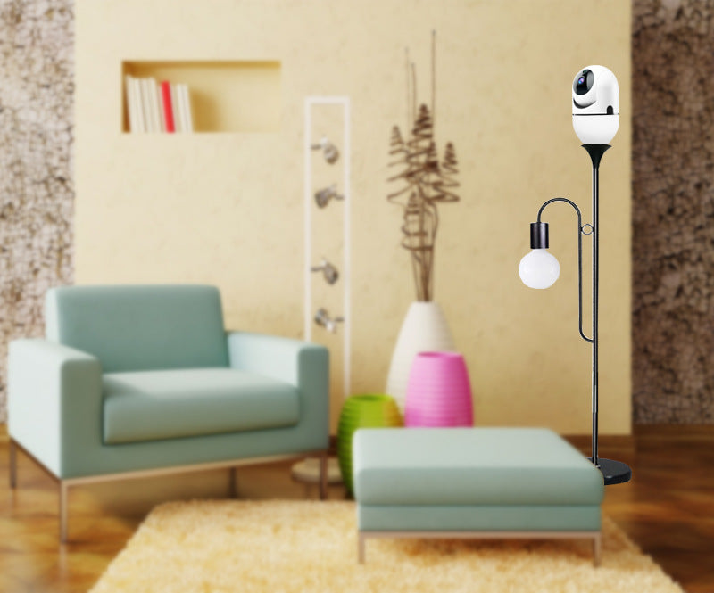 Bulb Shaking Head Machine Yilot APP Wireless WIFI Camera Home Security Monitoring 0 - Tophatter Daily Deals