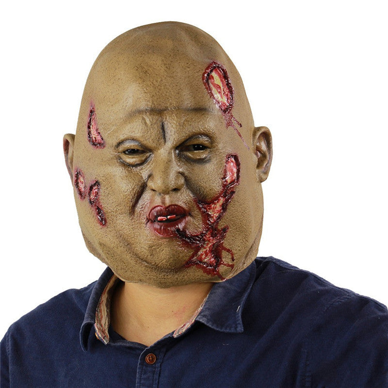 Halloween Chef Mask Full Face Bloody Horror Mask Adult C 3D Changing Face Moving Picture Frame - Tophatter Daily Deals
