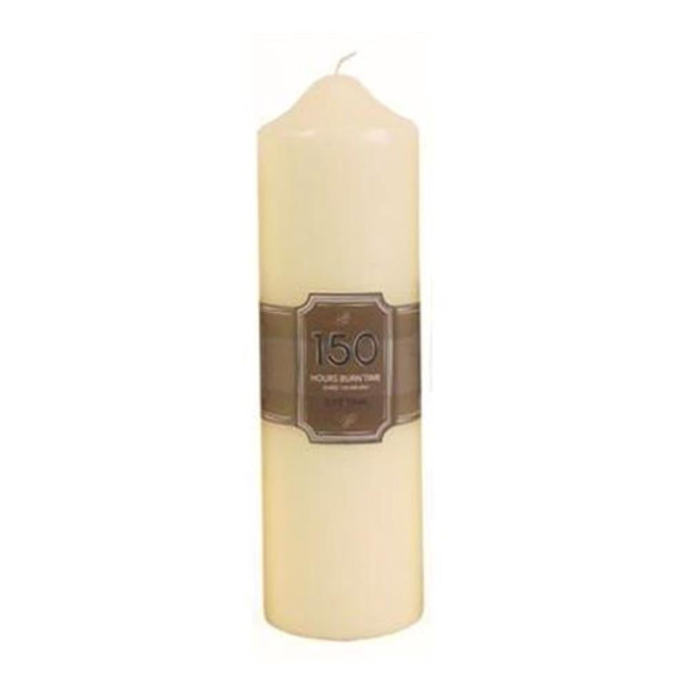 150 Hours Burn Time Overdipped Church Pillar Candle Candle - Tophatter Daily Deals