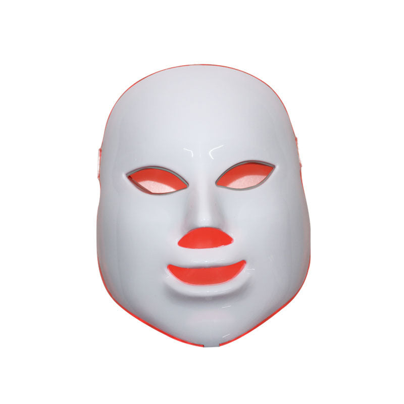 Beauty Instrument Beauty Red Purple Light Photon Skin Rejuvenation Mask Instrument Household Acne Spectrometer Face 0 - Tophatter Daily Deals