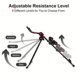 Ab Workout Machine Adjustable Foldable Core Trainer Sports & Fitness > Exercise, Gym & Fitness > Gym Equipment & Accessories - Tophatter Daily Deals