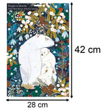 Christmas Advent Calendar Polar Bear Bower | Traditional Door Advent Calendar Advent Calendar - Tophatter Daily Deals