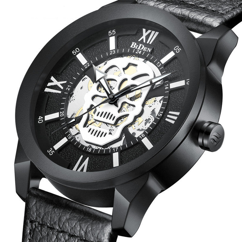 Biden Men's Hollow Quartz Watch Men's Watch Men's Watch Casual 0 - Tophatter Daily Deals