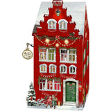 3D LED Christmas House Advent Calendar with Light-Up Windows - 18.5x30cm Advent Calendar - Tophatter Daily Deals