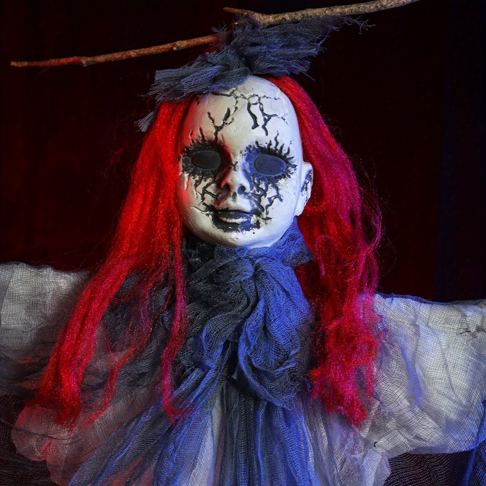 Halloween Red Haired Ghost Doll Set Halloween - Tophatter Daily Deals