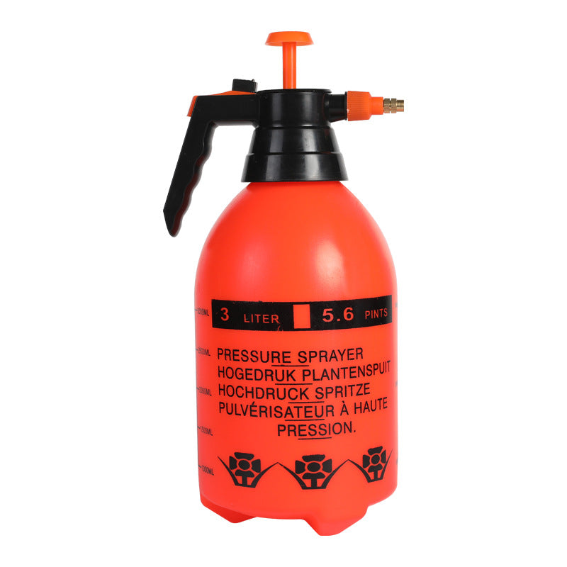 Air Pressure Sprayer Small Pressure Spray Bottle 3L orange 0 - Tophatter Daily Deals