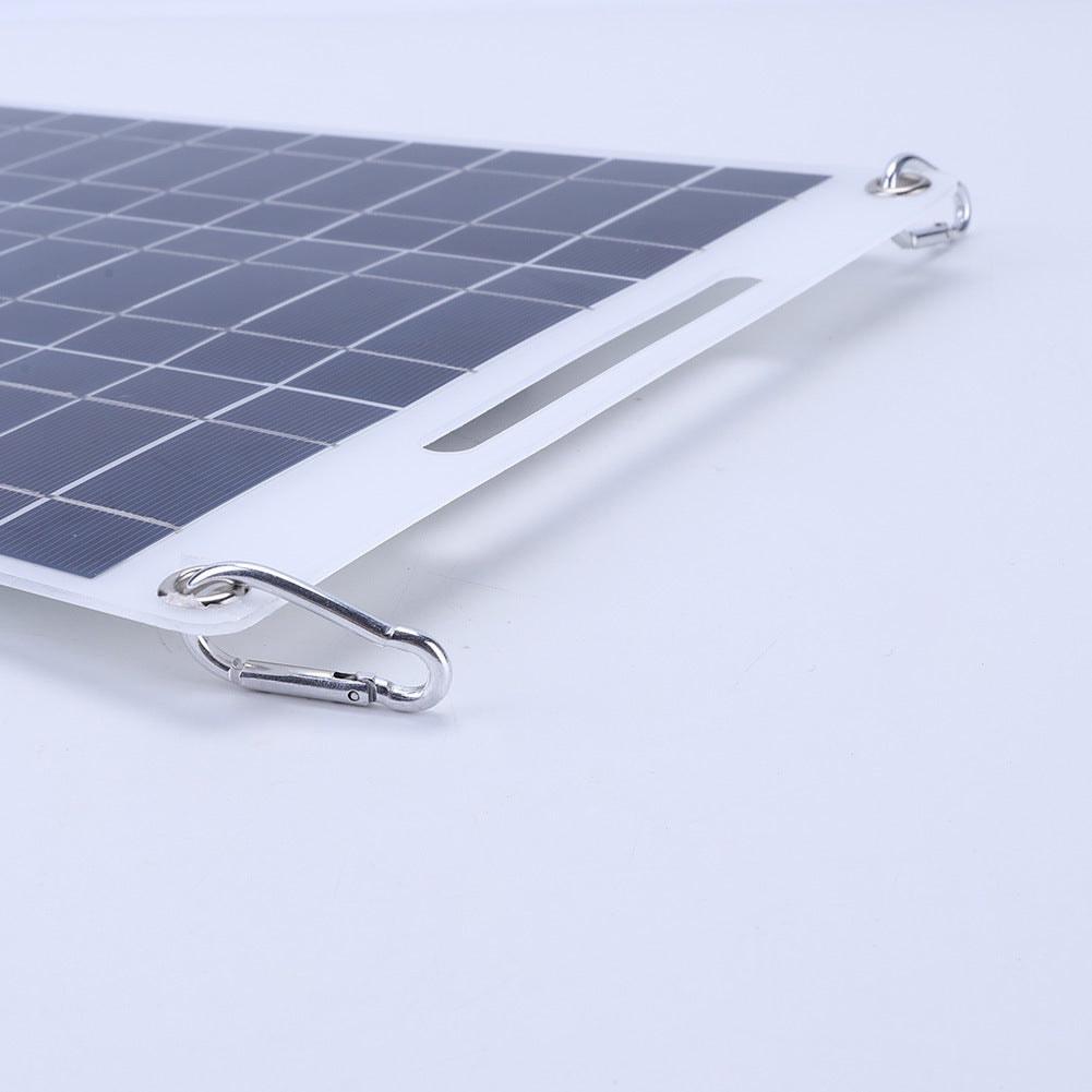 13W 5V Outdoor Mobile Phone USB Solar Flexible Charging Board 0 - Tophatter Daily Deals