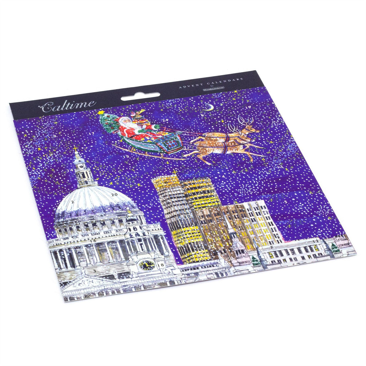 City of London Christmas Advent Calendar | Santa Picture Advent Calendar - 21cm Advent Calendar - Tophatter Daily Deals