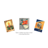 Christmas Advent Calendar Baby Jesus And The Animals | Manger Crib Advent Calendar Traditional Advent Calendar | Picture Advent Calendar Paper Advent Calendar Advent Calendar - Tophatter Daily Deals
