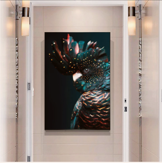 Animal Print Art Wall Painting Living Room Decor 0 - Tophatter Daily Deals