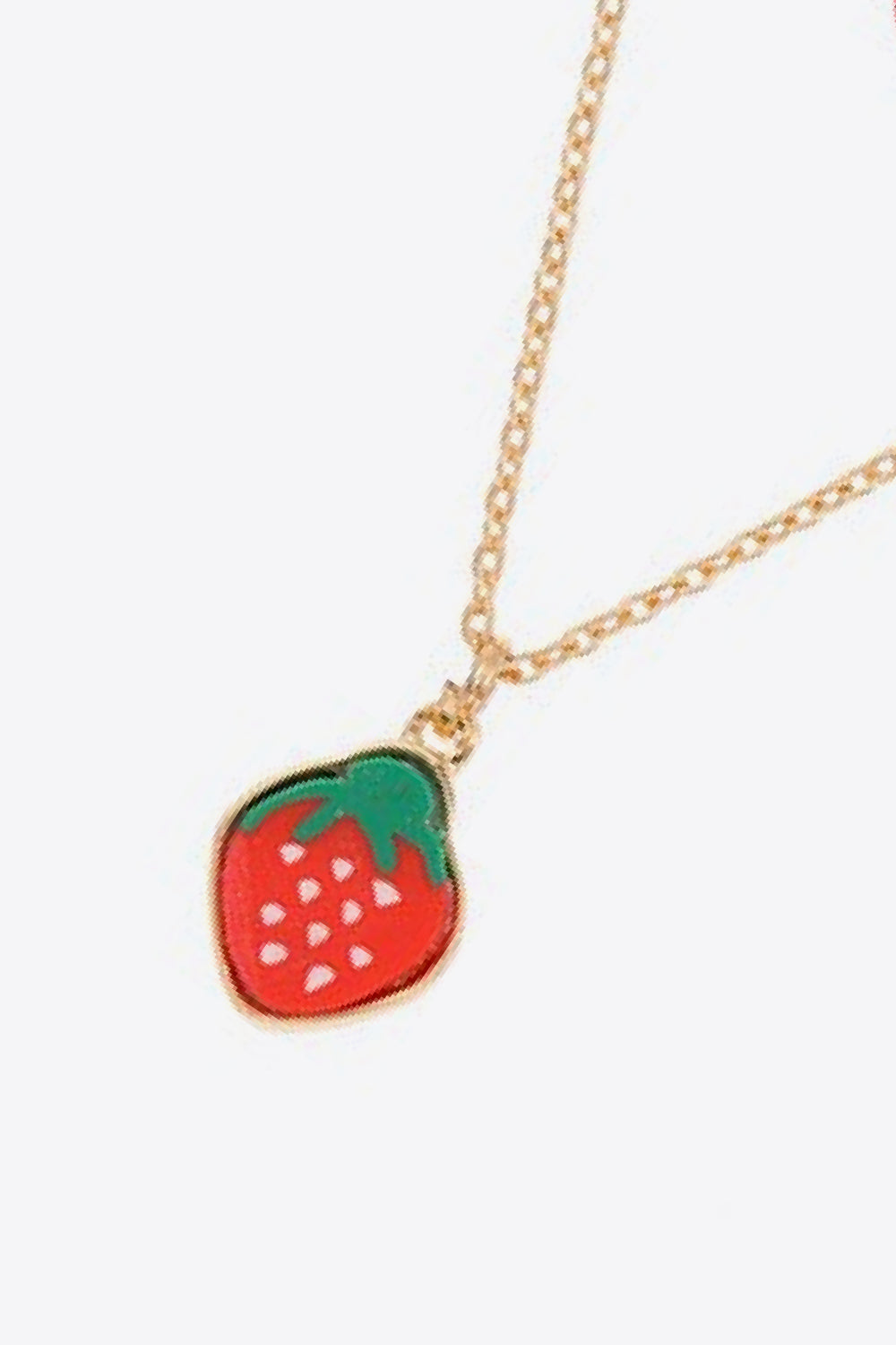 Fruit Pendant Double-Layered Necklace Necklaces - Tophatter Daily Deals