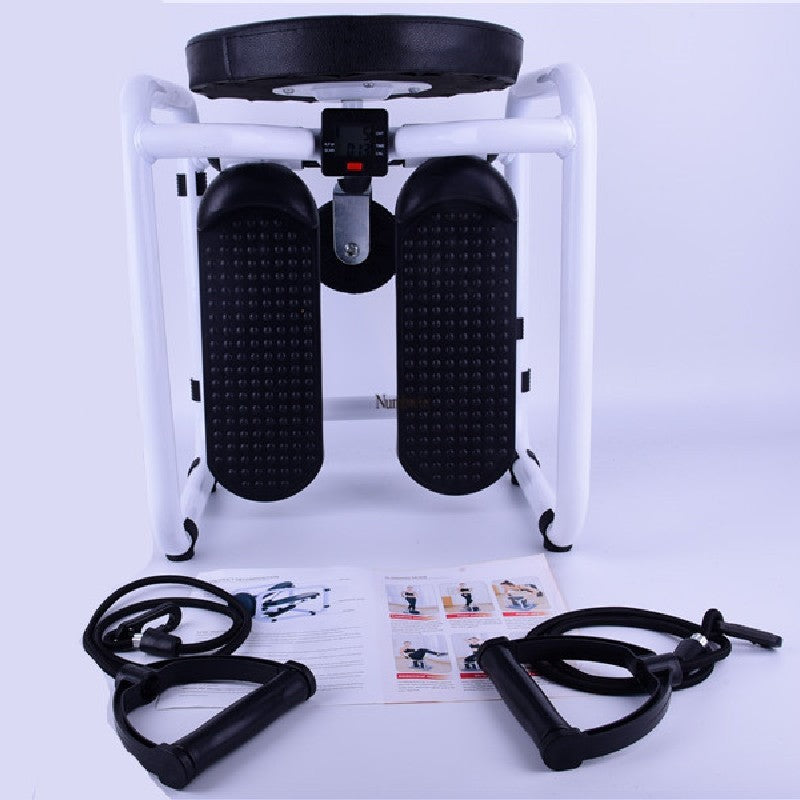 360-degree Rotating Fitness Bench Folding Treadmill 0 - Tophatter Daily Deals
