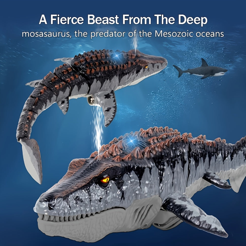 Remote Control Shark Dinosaur Pool Toy Black Remote Control Toys - Tophatter Daily Deals
