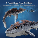 Remote Control Shark Dinosaur Pool Toy Black Remote Control Toys - Tophatter Daily Deals