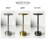 All Aluminum I-shaped Touch Table Lamp USB Charging 0 - Tophatter Daily Deals