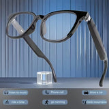 2025 Wireless Smart Glasses – Auto-Dimming, Touch Control, Hands-Free Audio Black Electronics - Tophatter Daily Deals