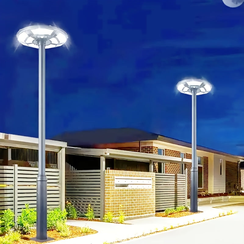 Solar UFO Street Lamp with Remote Sensor (750LED) Home & Garden > Lighting > Outdoor Lights - Tophatter Daily Deals