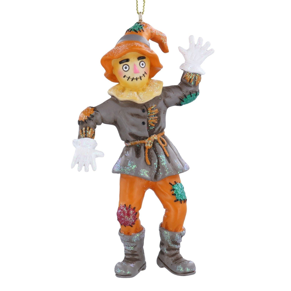 Scarecrow Christmas Tree Bauble | Wizard of Oz Christmas Tree Ornament - 12cm Baubles - Tophatter Daily Deals