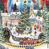 Christmas Night Advent Calendar Greetings Card | Door Advent Calendar Advent Calendar - Tophatter Daily Deals