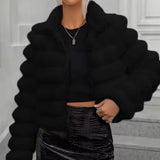 Autumn And Winter Imitation Fur Coat Short Women 0 - Tophatter Daily Deals