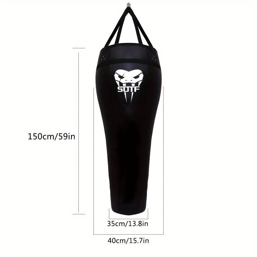 Muay Thai Hanging Sandbag Faux Leather Punching & Training Bags - Tophatter Daily Deals