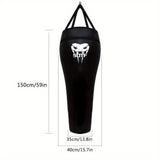 Muay Thai Hanging Sandbag Faux Leather Punching & Training Bags - Tophatter Daily Deals