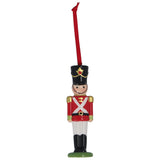 Toy Soldier Christmas Bauble | Red Soldier Ceramic Hanging Tree Ornament - 13cm Baubles - Tophatter Daily Deals