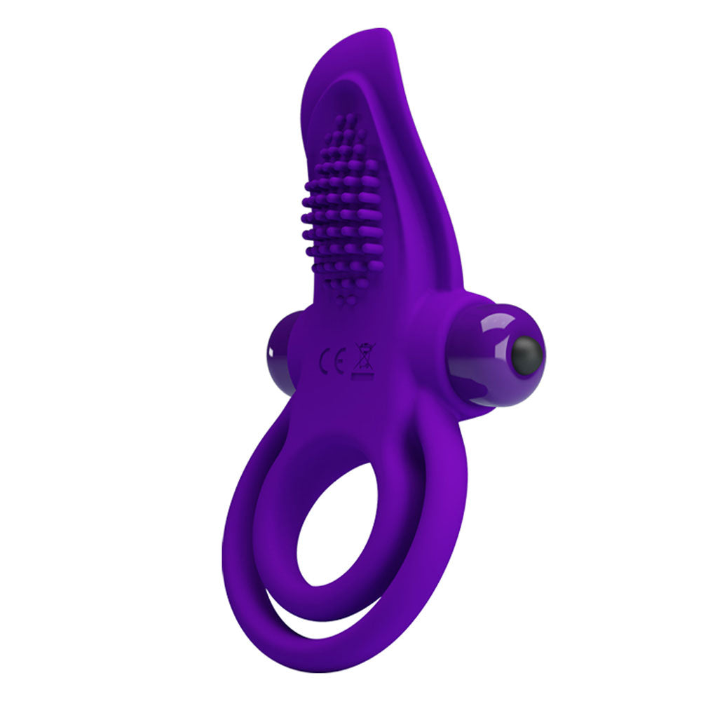 Vibrant Rabbit Cock Ring – Silicone Vibrating Penis Ring > Vibrators > Ladies > Rabbit - Tophatter Daily Deals