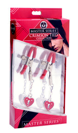 Charmed Heart Padlock Nipple Clamps with Adjustable Screw Grip > Sex Toys > Nipple Clamps - Tophatter Daily Deals