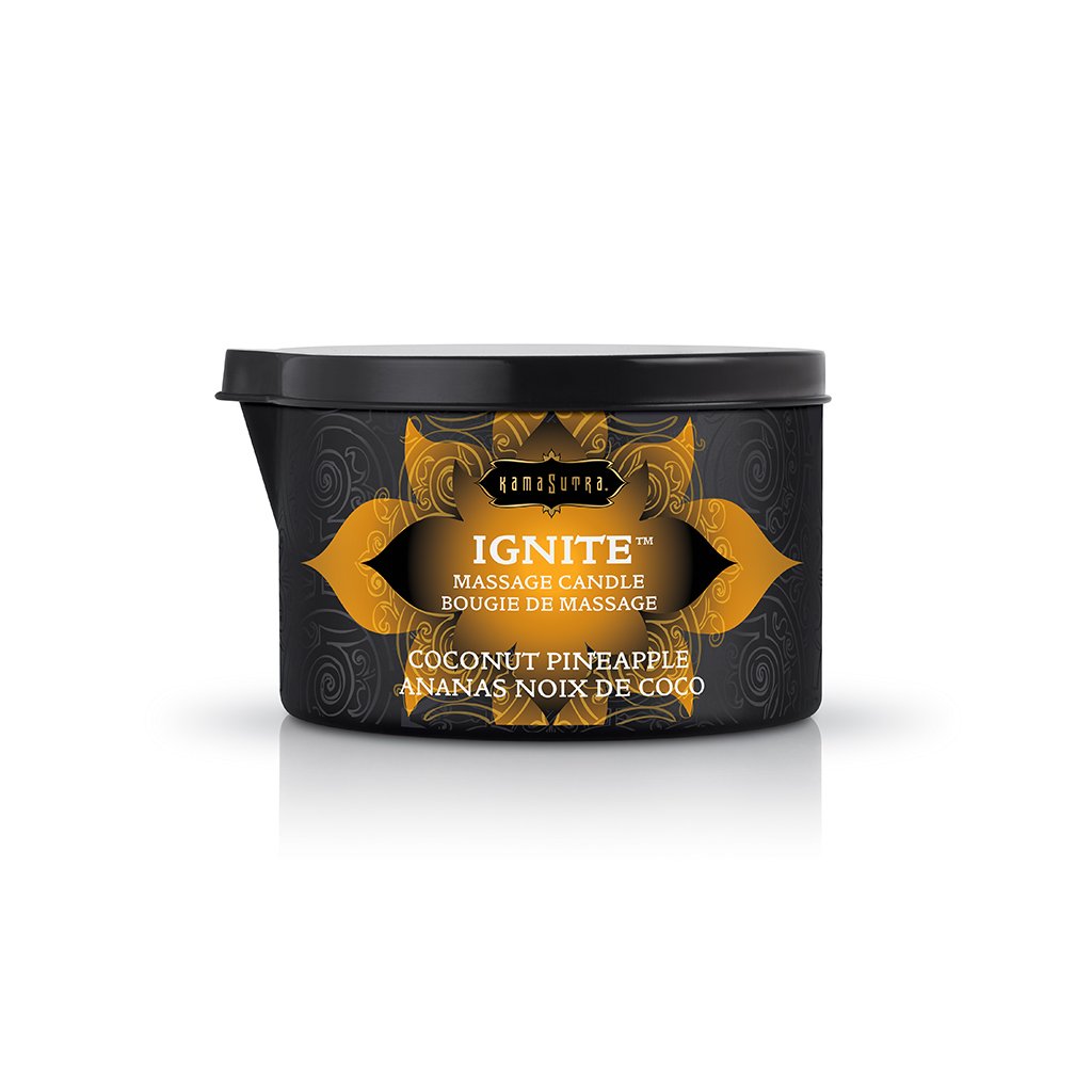 Kama Sutra Ignite Coconut Pineapple (6 Oz) Massage Candle and Oil > Candles > Massage - Tophatter Daily Deals