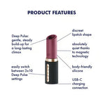 Deep Kiss – Discreet Pressure Wave Air Pulse Vibrator > Sex Toys For Ladies > Air Pulsation - Tophatter Daily Deals