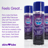 Skins Super Slide – Silicone-Based Lubricant 4.4oz > Lube > Silicone - Tophatter Daily Deals