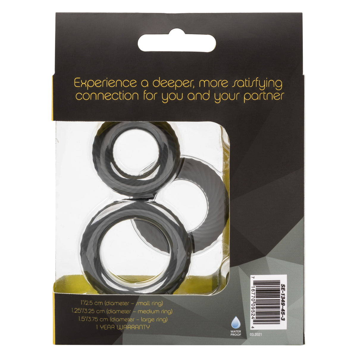 Link Up Ultra Soft Ultimate – Plush Stretchy Cock Ring Set > Cock Ring > Sets - Tophatter Daily Deals
