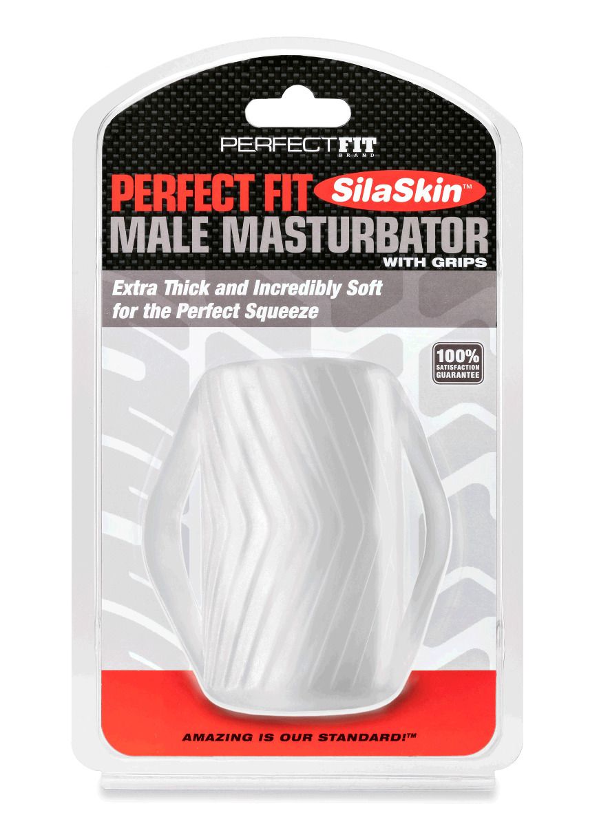 Perfectfit Male Masturbator Gripped with Advanced SilaSkin Technology > Sex Toys For Men > Masturbators > Manual - Tophatter Daily Deals