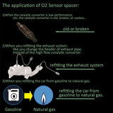O2 Sensor Adapter M18x1.5 Exhaust CEL Fix Eliminator - Tophatter Daily Deals