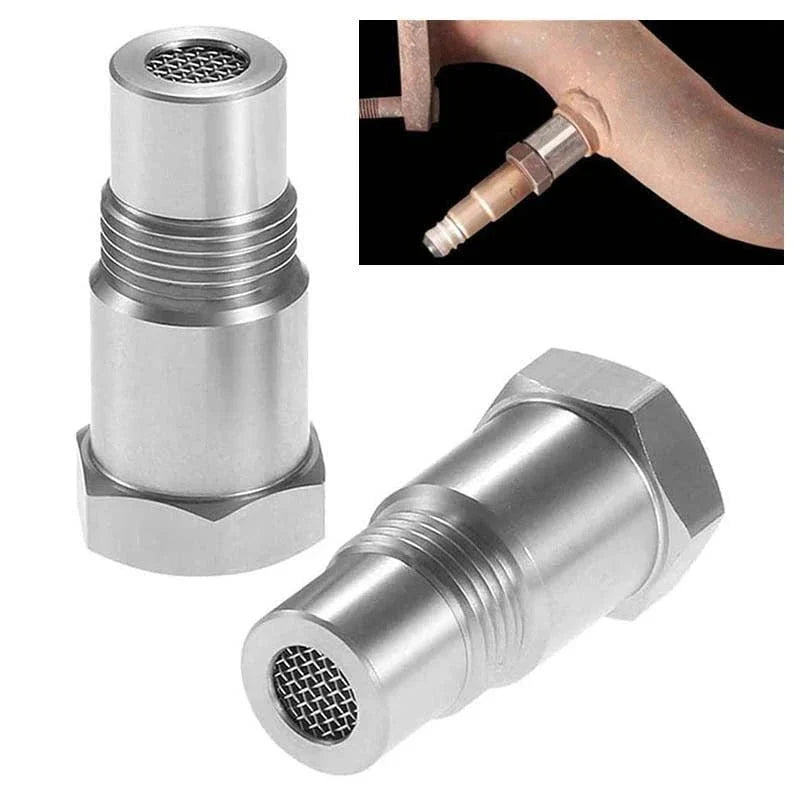 O2 Sensor Adapter M18x1.5 Exhaust CEL Fix Eliminator - Tophatter Daily Deals