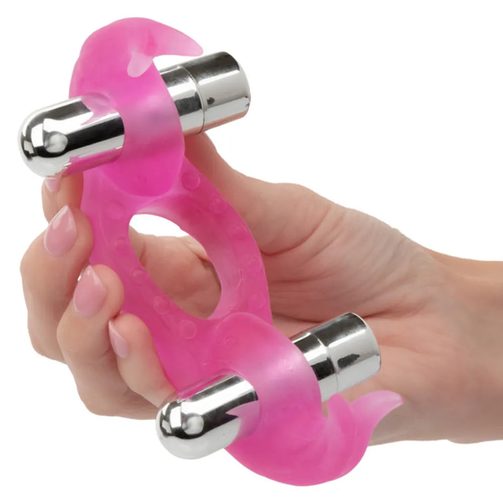 Silicone Triple Orgasm Erection Enhancer – Rechargeable Dual Stimulation Toy > Sex Toys > Couples Toys - Tophatter Daily Deals