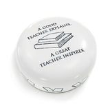 Word of the Wise-Paperweights Good Teacher - Tophatter Daily Deals