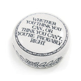 Word of the Wise-Paperweights Whether You Think - Tophatter Daily Deals
