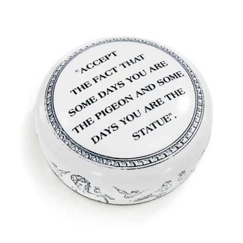 Word of the Wise-Paperweights Pigeon - Tophatter Daily Deals