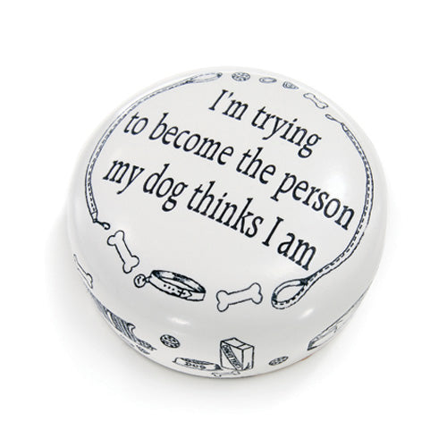Word of the Wise-Paperweights My Dog - Tophatter Daily Deals