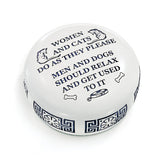 Word of the Wise-Paperweights Women And Cats - Tophatter Daily Deals
