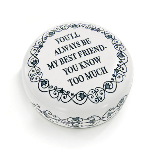 Word of the Wise-Paperweights My Best Friend - Tophatter Daily Deals