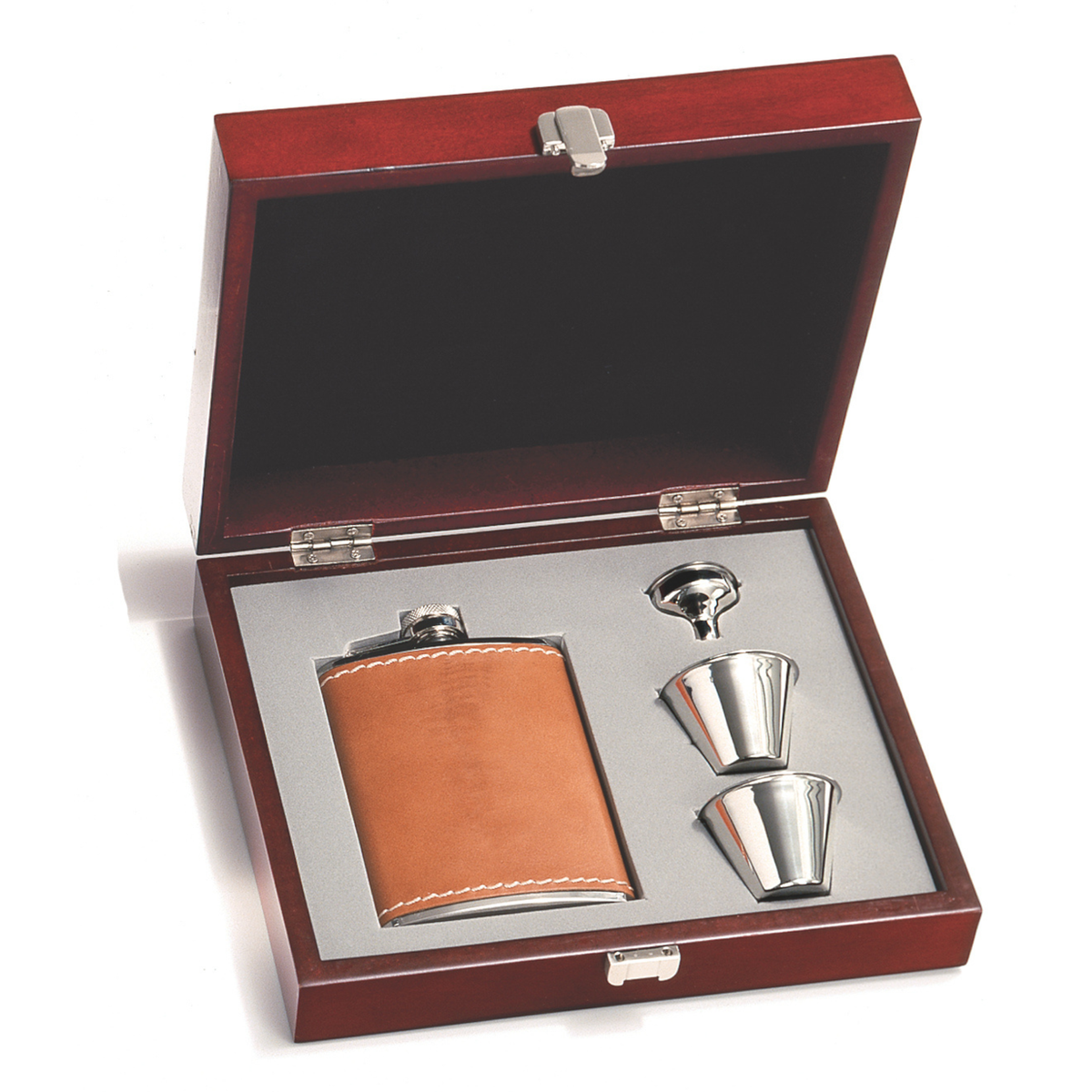 Flask Presentation Set Tan - Tophatter Daily Deals
